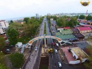 Traficul pe sub pasarela pietonală de la Satul de vacanţă a fost deschis 