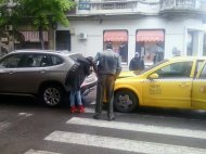 Tamponare în centrul Constanţei