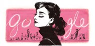 GOOGLE a creat un DOODLE special la aniversarea celebrei actriţe Audrey Hepburn