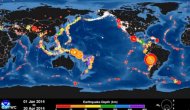 Descopera.ro Aprilie 2014, luna cutremurelor - un timelapse prezintă activitatea seismică a Terrei în acest an. Specialiştii sunt derutaţi