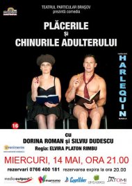 Spectacolul „Plăcerile şi chinurile adulterului”, la Harlequin Mamaia