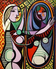 Pictura zilei „Girl Before a Mirror” (1932) de Pablo Picasso