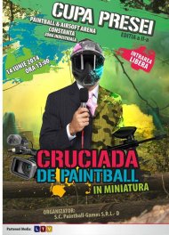 La Constanţa se va disputa “Cupa Presei” la paintball
