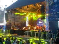 Antonia şi Holograf au făcut show incendiar, aseară, în Portul Constanţa