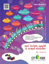 „Oraşul Minunilor”, de 1 iunie, la City Park Mall