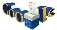 Google a creat un Doodle special Alegeri Europarlamentare 2014 în România