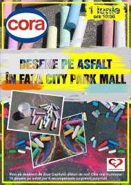Desene pe asfalt la City Park Mall