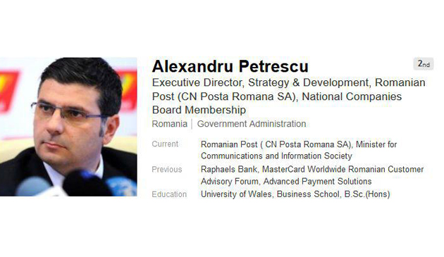 Posta Romană Noul Director General Este Alexandru Petrescu Vezi