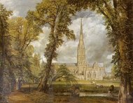 Pictura zilei „Catedrala din Salisbury” (1823) de John Constable