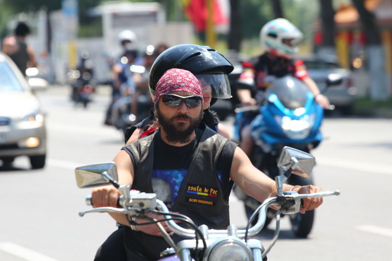 fotoreportaj motoare nervoase si sute de cai putere la seawolves bike fest vii soselele constantei au
