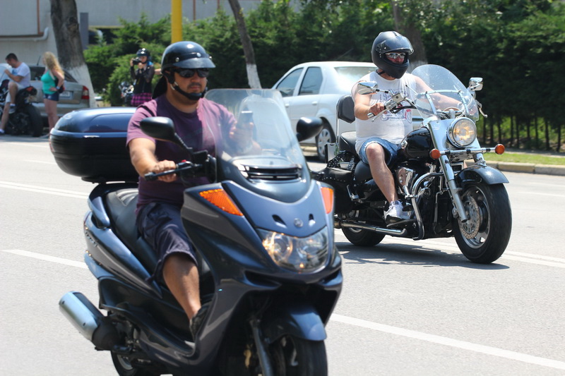fotoreportaj motoare nervoase si sute de cai putere la seawolves bike fest vii soselele constantei au