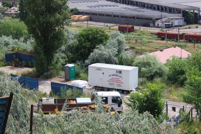 lucrarile au fost sistate s au terminat banii pentru mall ul din strada traian galerie foto 498723