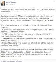 Mircea Geoană nu renunţă la Cotroceni! 
