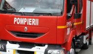 Incendiu violent la o oră după miezul nopţii. Unde s-a întâmplat  