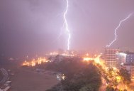 Pompierii au intervenit în zonele în care furtuna  a făcut ravagii Natura s-a dezlănţuit la Mangalia 