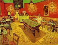 Pictura zilei „Cafeneaua de noapte” de Vincent van Gogh