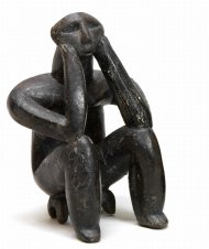 Statuia neolitică Gânditorul nu mai merge în China Expoziția Comorile României de la Beijing a fost amânată 