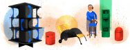 Anna Castelli Ferrieri Google o omagiază pe marele designer de mobilier printr-un Doodle special 