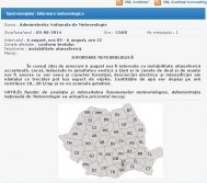 Intră în vigoare informarea meteo. Care sunt previziunile specialiştilor 