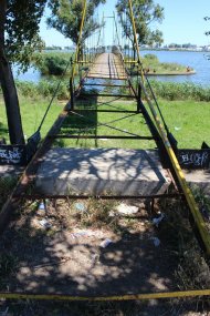 Podul din Parcul Tăbăcărie intră în reparaţii