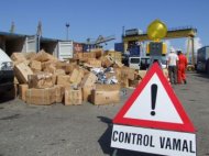 Noi mărfuri confiscate în Vama Constanţa Sud Agigea. Vezi la cât se ridică valoarea lor 