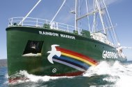 Vasul Rainbow Warrior acostează de Ziua Marinei în Portul Constanţa  
