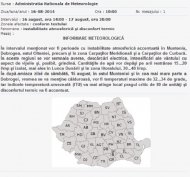 Zona litoralului sub avertizare de instabilitate atmosferică şi disconfort termic de la ora 14.00  