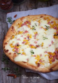 Lauraadamache.ro Pizza cu porumb