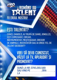 Preselecțiile „Românii au talent” ajung luni în Constanța 