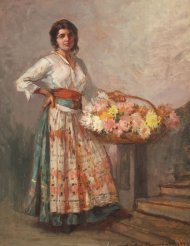 Pictura zilei „Frumoasă florăreasă” de Nicolae Vermont