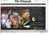 Referendum istoric Britanicii spun NU destrămării Marii Britanii