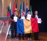 Costin Dobrin și Andreea Catană, premiați la Olimpiada Internațională Științele Pământului  