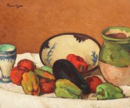 Pictura zilei „Natură statică cu legume” de Nicolae Tonitza 