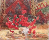 Pictura zilei „Interior cu garoafe” de Ştefan Luchian