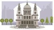 Sir Christopher Wren Unul dintre cei mai mari arhitecţi englezi omagiat de Google printr-un Doodle 