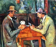 Pictura zilei „Jucătorii de cărţi” de Paul Cézanne