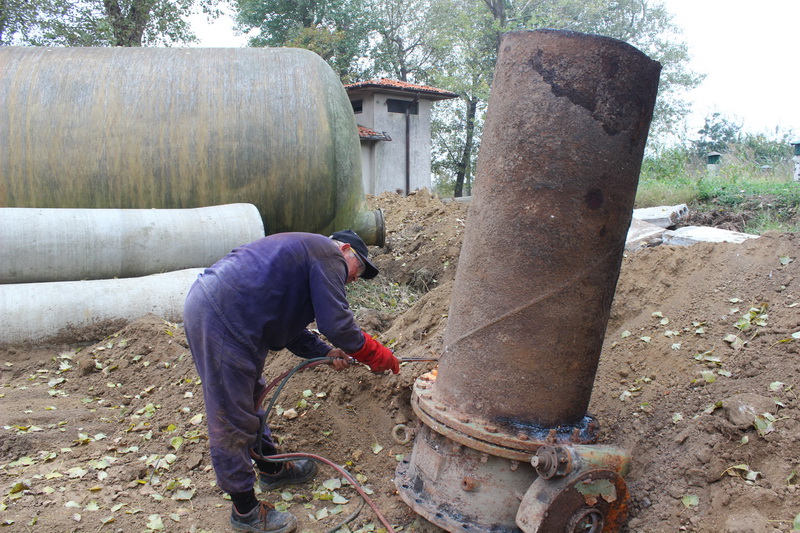 veche de peste 45 de ani statia de pompare inmagazinare si tratare de la eforie sud a fost reabilitata