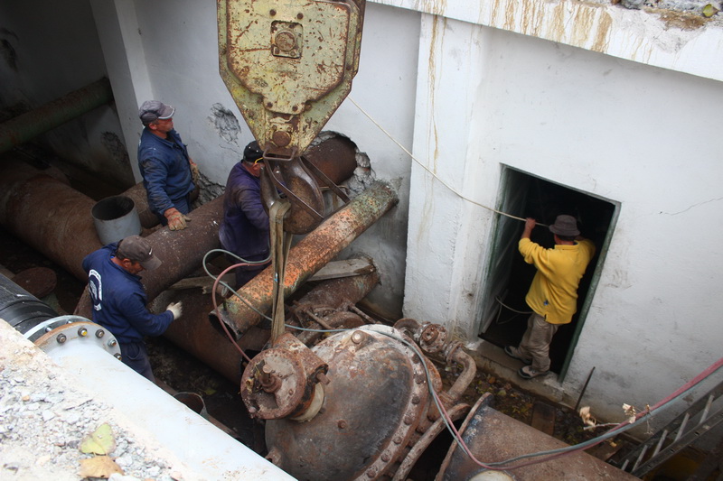 veche de peste 45 de ani statia de pompare inmagazinare si tratare de la eforie sud a fost reabilitata