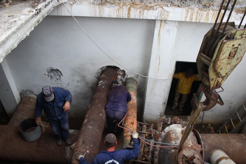 veche de peste 45 de ani statia de pompare inmagazinare si tratare de la eforie sud a fost reabilitata