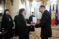  Președintele Traian Băsescu l-a primit pe Preafericirea Sa Teofil al III-lea, Patriarhul Ierusalimului și al Întregii Palestine