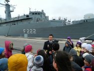 Elevii de la Şcoala Gimnazială „Remus Opreanu”, în vizită în Portul Militar (galerie foto)  