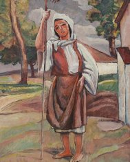 Pictura zilei „Ţărăncuţă” de Camil Ressu 