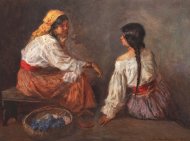Pictura zilei „Florărese” de Nicolae Vermont 