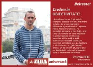 #Citeşte Credem în OBIECTIVITATE!          