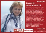 #citeşte Credem în TRANSPARENȚĂ!