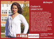 #citeşte Credem în SĂNĂTATE!
