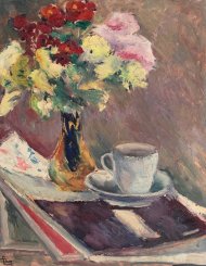 Pictura zilei „Natură statică cu flori” de Ion Theodorescu-Sion