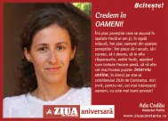 #citeşte Credem în OAMENI!