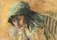 Pictura zilei „În grădină” de Ipolit Strâmbu