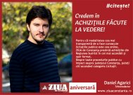 #citeşte! Credem în ACHIZIŢIILE FĂCUTE LA VEDERE!